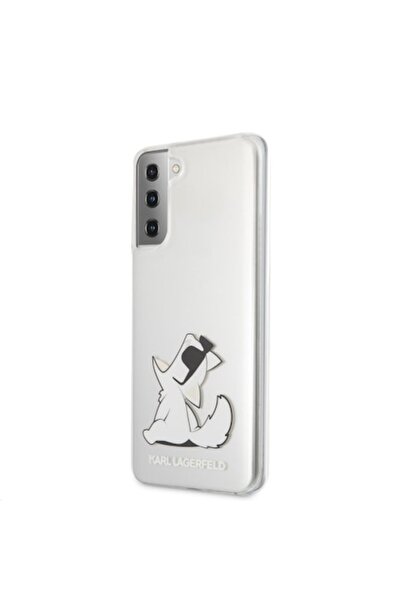 Karl Lagerfeld Choupette Fun Case for Samsung Galaxy S21+ 5G - Transparent