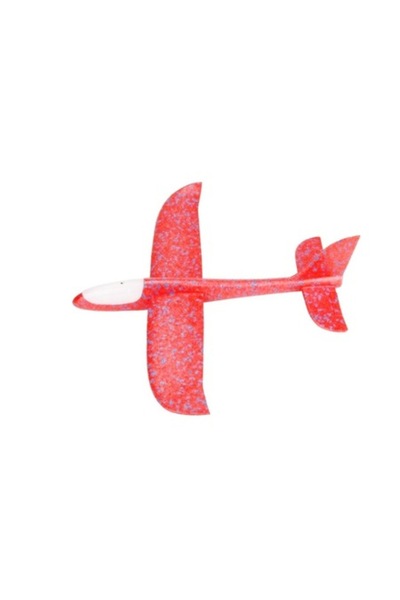 Bibilel Polystyrene Glider Plane with Signal Lights, Pink, BBL1488