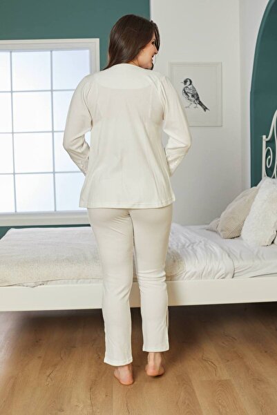 Lama Lingerie Women's Pajamas Set Three-Piece Long-Sleeved