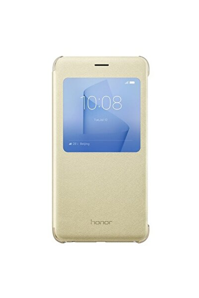 Huawei Husa pentru Honor 8 Pro, textilă, cu clapetă, aurie