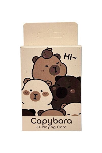 EFBUTİK Hi Capybara İskambil Poker Kartı