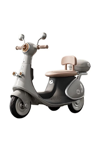 Flippy Motocicletă electrică cu 3 roți, rabatabilă, baterie reîncărcabilă, sistem anti-răsturnare, lumini, sunete, baterie 6V 7Ah