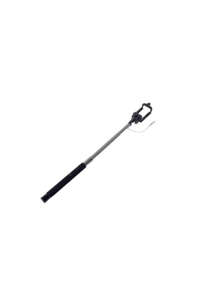 OEM Stick selfie cu cablu audio Jack 3.5 mm, universal, 23-108.5 cm, argintiu