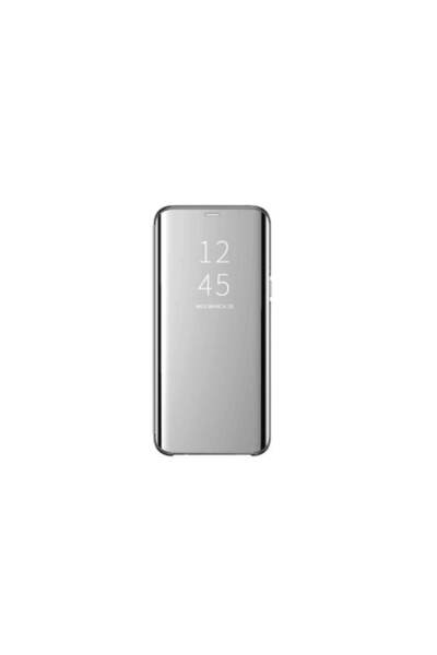SOHO Husă de protecție Clear View pentru Samsung Galaxy A51, argintie, cu clapă