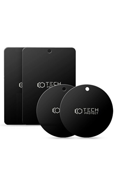 Tech-Protect Autocolant metalic Tech-Protect, set 4 bucăți, negru