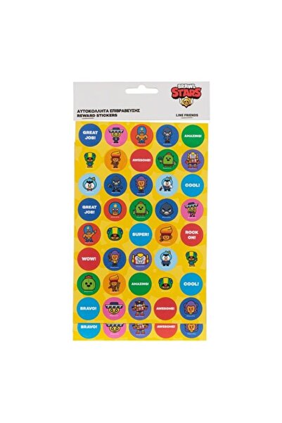 SOHO Caiet cu 80 de stickere autocolante cu stele Browl, multicolor