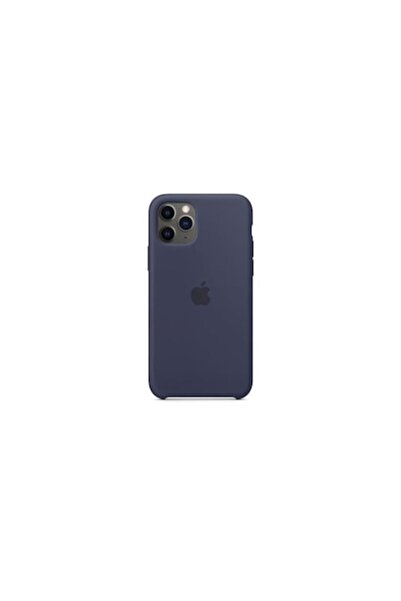 SOHO Carcasă cu logo Apple pentru iPhone 11 Pro, silicon, bleumarin