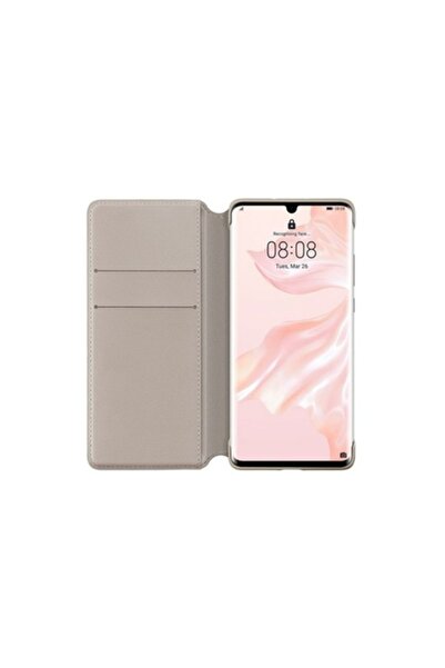 Huawei Husă tip Book Cover compatibilă cu P30 Pro, gri deschis