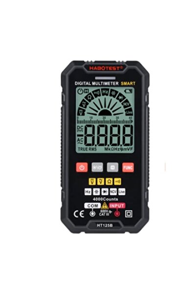 Habotest Multimetru digital universal HT125B, negru