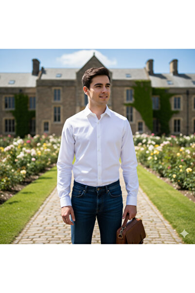 Fine Touch 100% Cotton Men's Shirt – Stylish, Comfortable, and Breathable Fabric