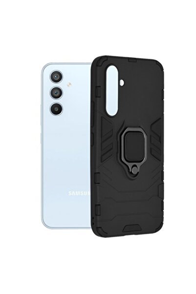 OEM Ενσωματωμένο Samsung Galaxy A54, Accesorio Silicone Shield, Negru