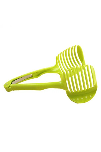 Flippy Ustenisla de bucatarie tip cleste pentru feliat fructe si legume Flippy, material ABS, 8 x 18.5 cm,