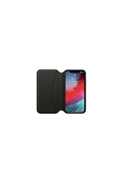 SOHO Wallet-style case for iPhone XS Max, synthetic leather, Black