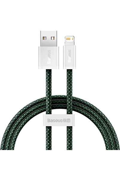 Baseus Cablu de date și încărcare USB-A - Lightning, seria Dynamic 2, 20W, 1m, verde