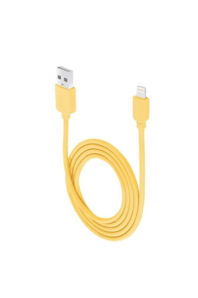 SOHO USB to Lightning Cable compatible with iPhone, iPad, iPod, 2m, Yellow