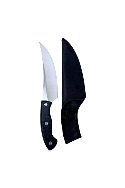 KAVI ONE Cuțit cu mâner din lemn, lamă rigidă 17 cm,