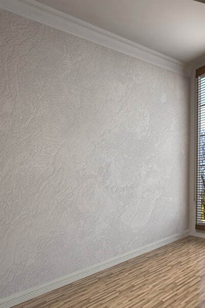 dreamwall Krem Taş Görünümlü Modern Minimalist Tekstil Duvar Kağıdı