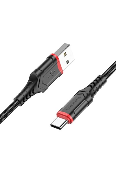 Borofone USB-A to USB-C Data and Charging Cable BX67, 18W, 1m, Black