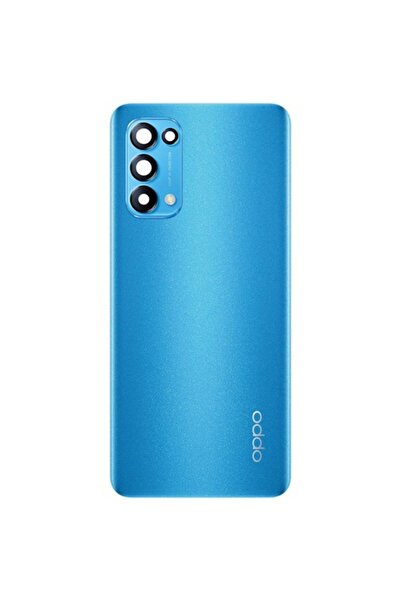 OPPO Capac baterie pentru Find X3 Lite / Reno5 5G, albastru (albastru azuriu), pachet service