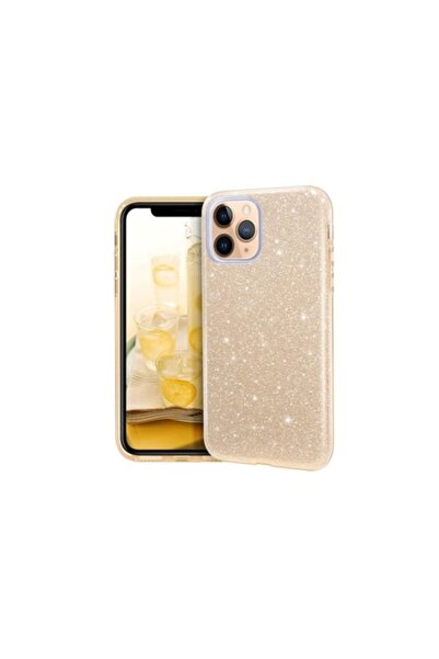 SOHO Carcasă de protecție pentru iPhone 13 Pro Max, TPU, sclipici auriu