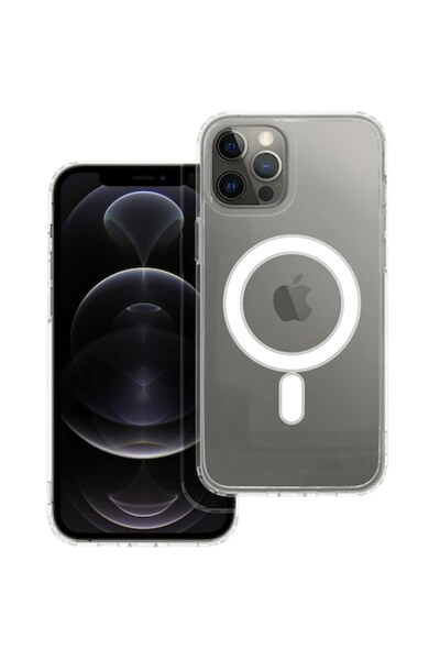 E-ART MagSafe Case for Apple iPhone 12 Pro Max, Clear, Transparent