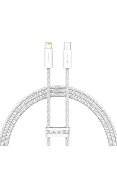 Baseus Data and Charging Cable USB-C - Lightning Dynamic Fast Charging, 20W, 1m, White