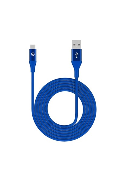 Celly USB-A to MicroUSB Charging and Data Cable Celly, 18W, 1m, Blue