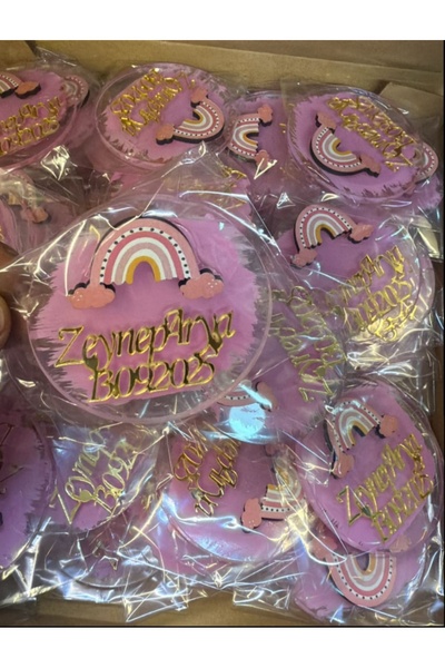 Magnet bebek magneti hediyelik mevlüt plexi 30 adet