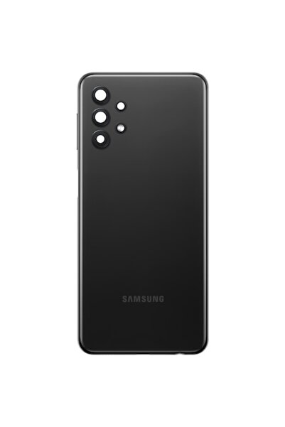 Samsung Capac Baterie Galaxy A32 5G A326, cu Carcasa Mijloc - Geam Blitz - Geam Camera Spate, Negru,