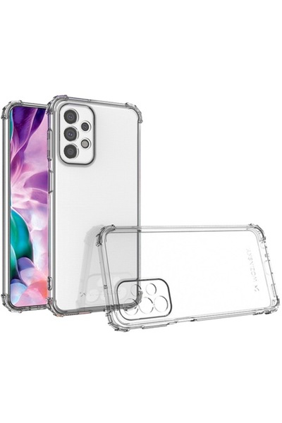 WZK Carcasă TPU rezistentă la șocuri pentru Samsung Galaxy A23 (A235) - Transparentă