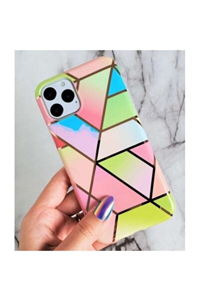 Flippy Husa protectie compatibila cu Apple iPhone 12 Pro Soft IMD TPU Marble ...