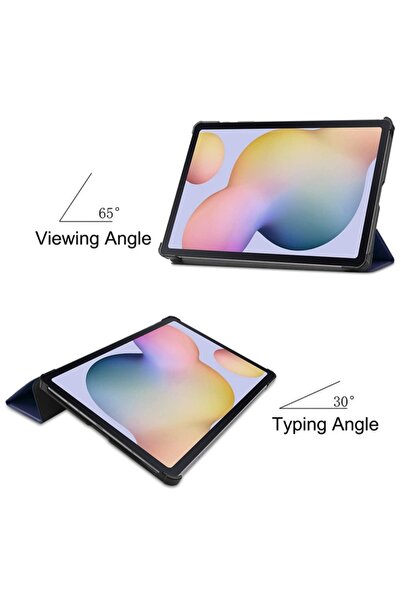 OEM Book-style case with smart pen holder for Samsung Galaxy Tab S7 FE 12.4'' (T730/T736) - Blue
