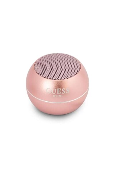 Guess Mini difuzor Bluetooth, 3W, autonomie 4 ore, roz