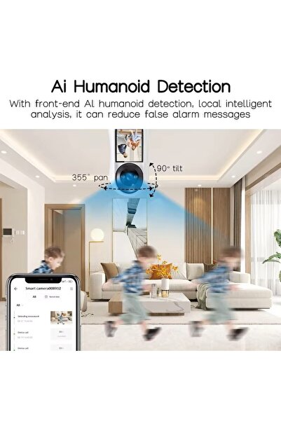 No1Case 3MP IP CCTV Baby Monitor Camera