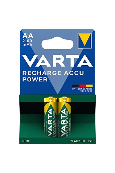 Varta Συσσωρευτής R6 (AA) 2100mAh Ready2Use 2 φυσίγγια/κυψέλη