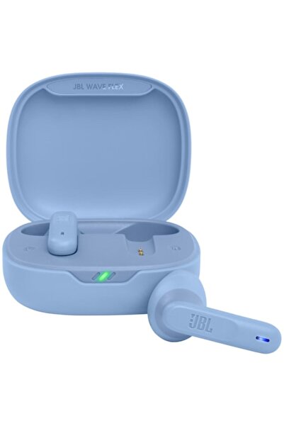 JBL Wave Flex, True Wireless, Bluetooth, Bas profund, Albastru