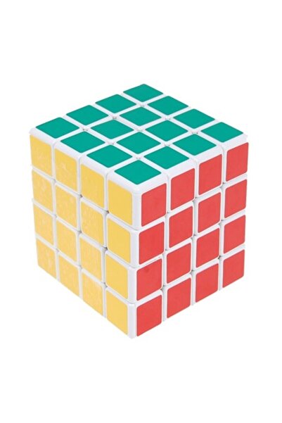Bibilel Cub Rubik 4x4x4, D-FantiX Qiyi QiYuan Magic Speed Cube, Alb
