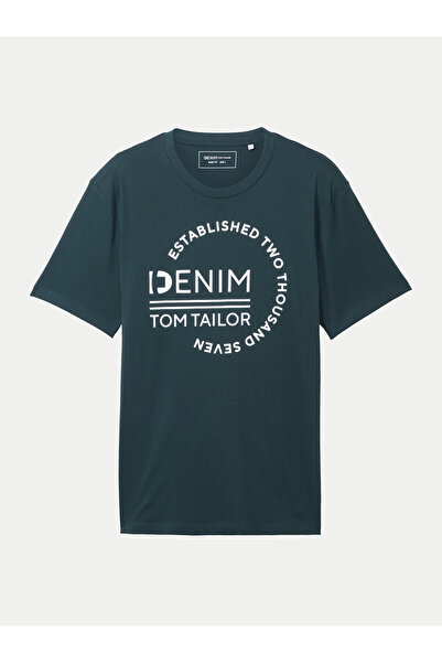 Tom Tailor Denim Ανδρικό T-Shirt 1043491 Πράσινο