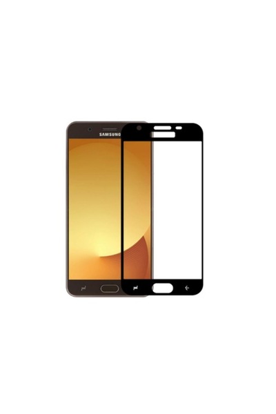 OEM Tempered Glass Screen Protector for Samsung J7 2018, Black