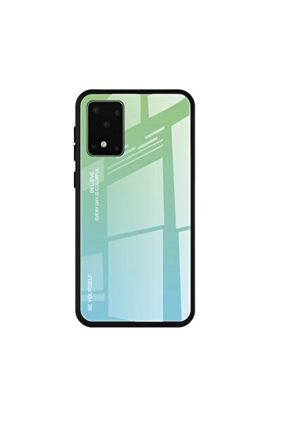 Bibilel Carcasă de protecție Gradient pentru Samsung Galaxy S20+, Albastru cyan