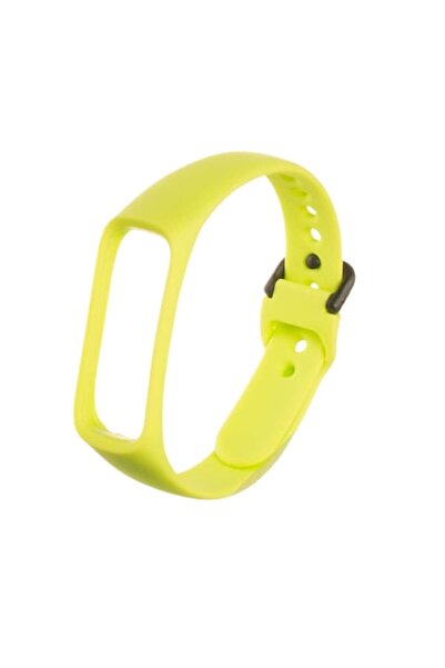 Bibilel Curea fitness compatibilă cu Samsung Fit E, silicon, verde deschis