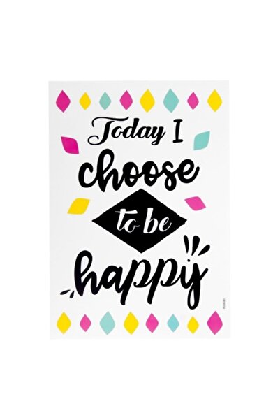 OEM Autocolant de perete cu mesaj, 21 x 30 cm