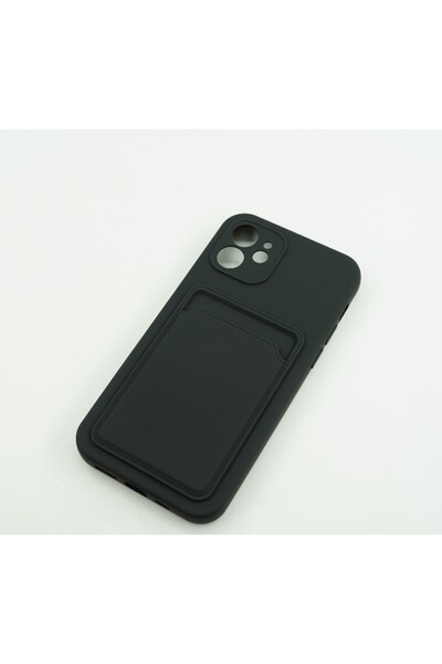 Samsung Flippy protective case with card holder compatible with A22 5G - Black