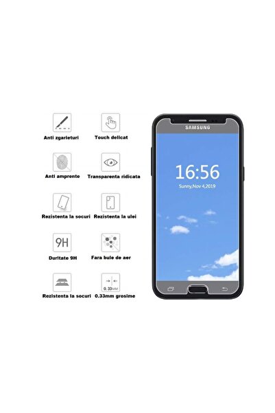 OEM Protector de ecran din sticlă securizată pentru Samsung J7 2017, transparent