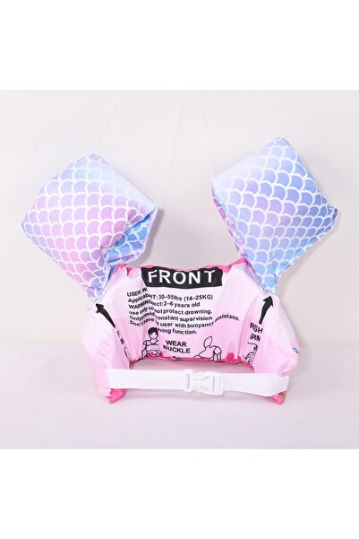 Flippy Life Vest for Children with Swim Wings, Flippy, Pink, Mermaid Model