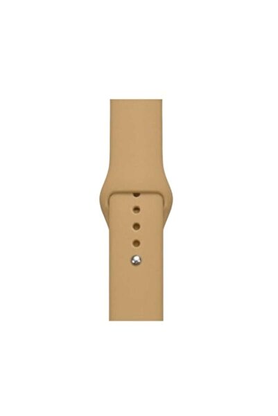 Bibilel Curea din silicon pentru Apple Watch, compatibilă cu 42/44 mm, maro n...