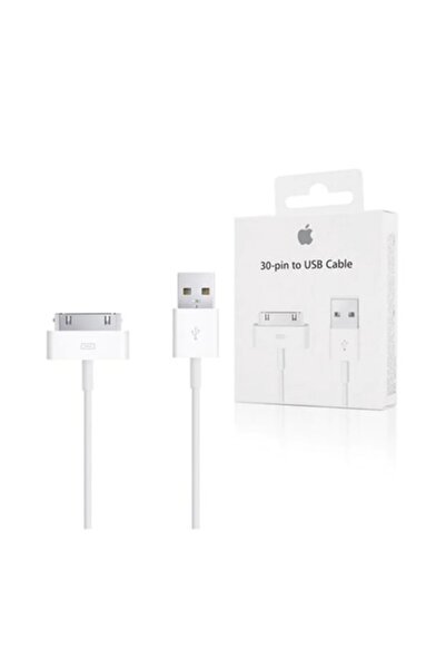 E-ART Cablu de date și încărcare USB-A la 30 de pini, 10W, 1m, alb