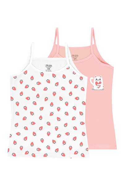 Öts Κοριτσίστικα εσώρουχα 2-συσκευασία με τύπωμα (96% βαμβάκι - 4% ελαστάνη)