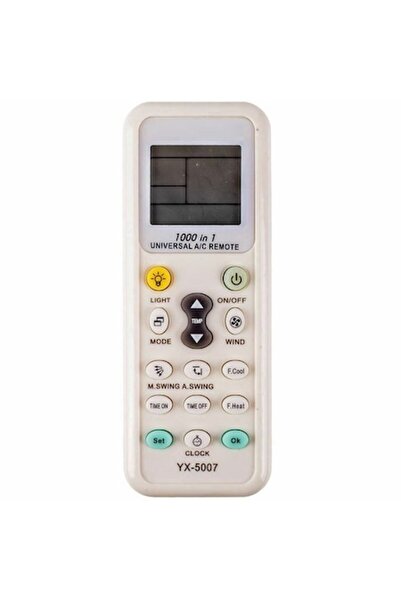 ROBOTHUB Universal Remote Control for Air Conditioners, 1000 Pre-set Models, YX-5007