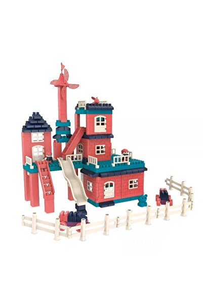 Flippy Construction Set, Flippy, House and Yard, 251 Pieces, Multicolor